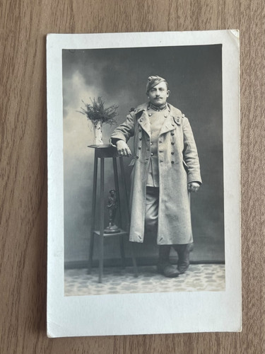 Vintage postcard wwi soldier - postcard,