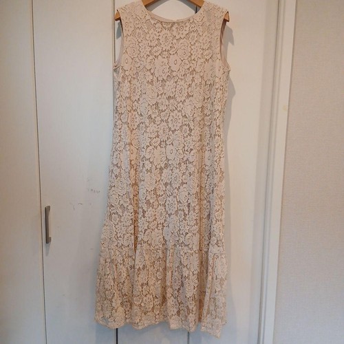 Full lace long - , beige