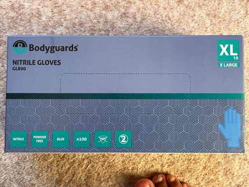 Bodyguard nitrile disposable - bodyguard,