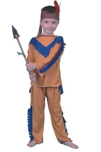 Boys red indian wild west - boys,