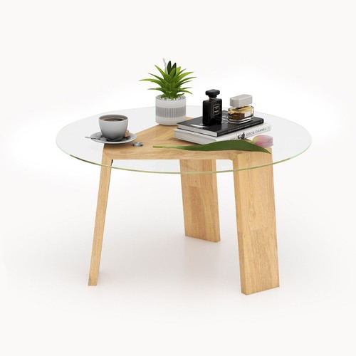Round cocktail accent table - round,