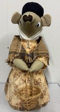 Vintage country mouse weighted - vintage,