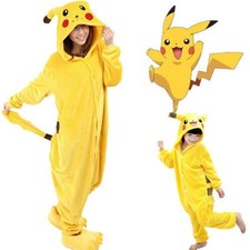 Animal Pikachu Pajamas Party Outfit Halloween Kigurumi Cartoon Sleepwear Costumh