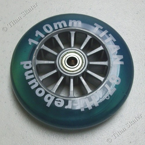 One blue 110mm - one, wheel