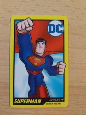 DC collectable cards Arcade Penny Pusher Cards - Superman Series 4