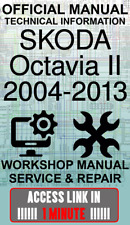 ACCESS LINK OFFICIAL WORKSHOP MANUAL SERVICE & REPAIR SKODA OCTAVIA II 2004-2013