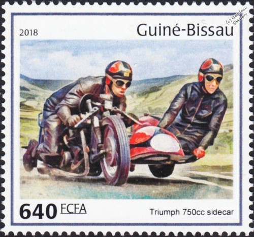1969 triumph 750 sidecar bob - triumph, (bob