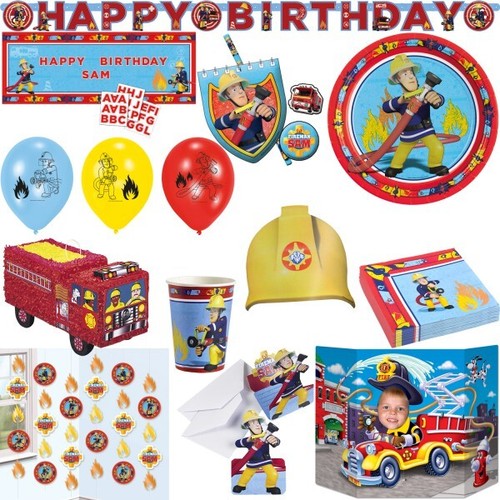 Fireman sam birthday party - sam,