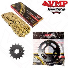 Skyjet SJ125-27 125cc Sports Bike Heavy Duty Chain and Sprocket kit Standard 
