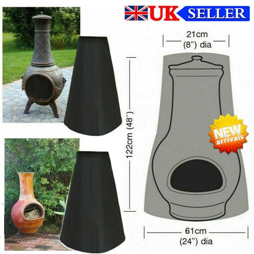 Weatherproof chiminea cover - chiminea,