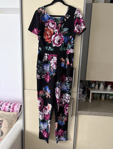 Quiz black multicolour floral - black/,