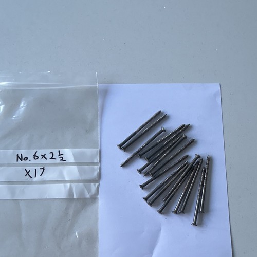 Vintage countersunk slotted - countersunk,