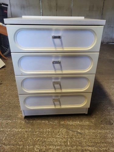 White drawers cabinet 51cm - cabinet,,
