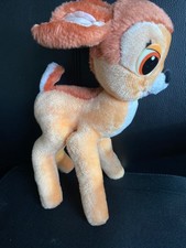 Disney Vintage Bambi Deer Soft Toy 9 inch tall in perfect condition 
