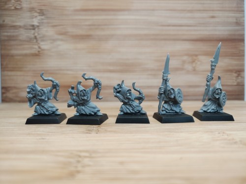 Night goblin warriors spears - night, 2