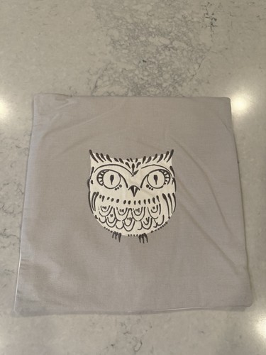 West elm owl pillow cover - owl,