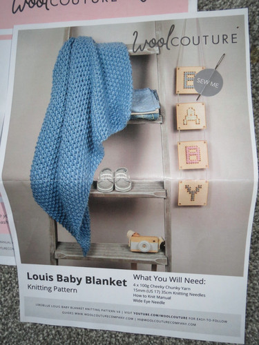 Wool couture pattern - pattern, louis
