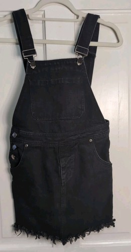 Boohoo blue denim overall - blue, mini