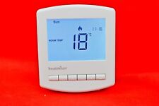 Heatmiser Slimline v4 Digital Programmable Thermostat White