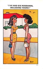 SAPPHIRE COMIC POSTCARD NO 130