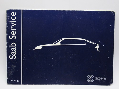 Saab 900 5 service book - service,