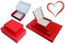SATIN RED SHIPPING CARDBOARD