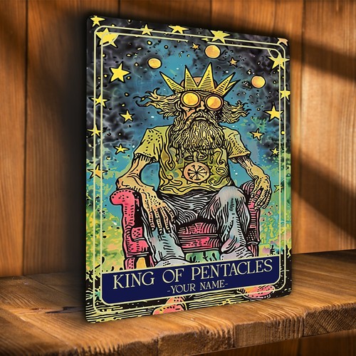 Personalised king pentacles - of,