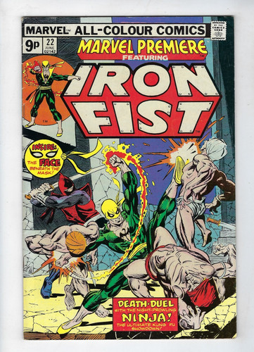 Marvel premiere iron fist - iron,