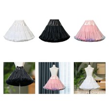 Women's Petticoat Underskirt Half Slips Layered Short Short Tutu Slips for
