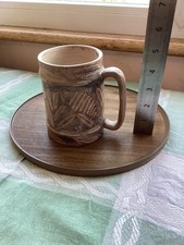 Fish design studio pottery