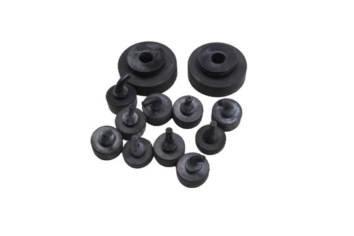 Seat rubber buffer damper set