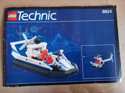 Vintage lego technic 8824 - vintage,