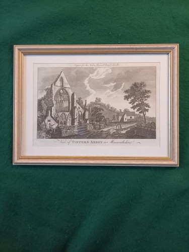Framed engraving view - engraving, of