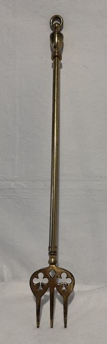 Brass extendable fireside