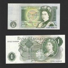 Old £1 (2) Banknotes - JB
