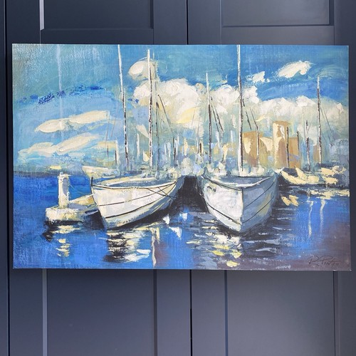 Large impressionist oil - large,