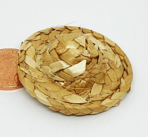 Dolls house woven straw - dolls,