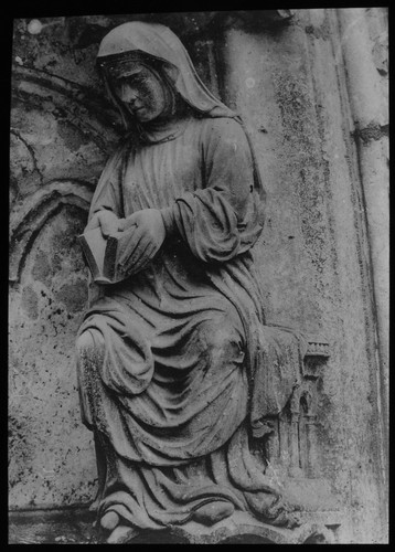 Magic lantern slide chartres - magic,