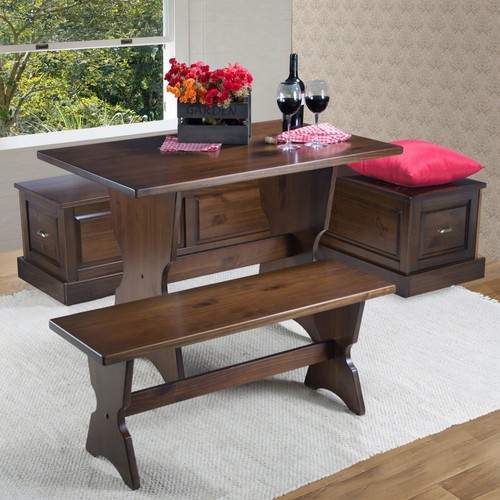 Walnut wooden breakfast - pc,