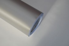 Brushed Aluminium Vinyl Wrap Car (Air/Bubble Free) Silver All Sizes 