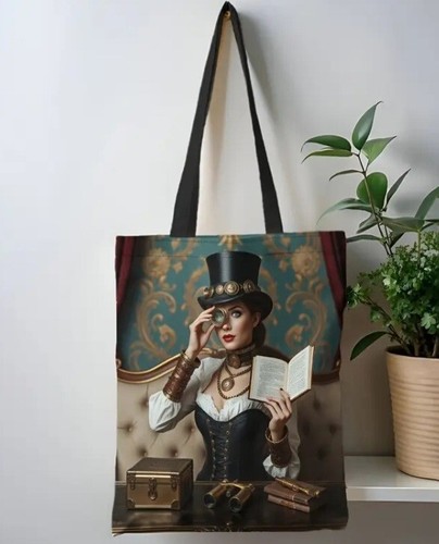 Steampunk girl shoulder - b2,
