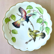 ROYAL WORCESTER Plate Dorothy Doughty Birds Redstarts & Beech 1972 Boxed VGC