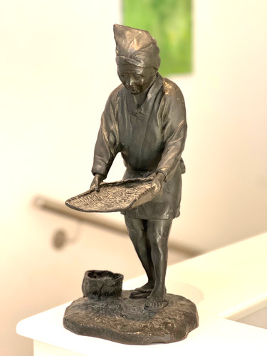 Bronze figure asia - bronze,
