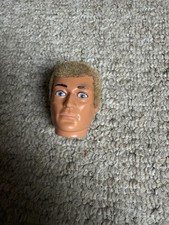 Vintage action man Parts  Blonde Head Eagle Eye