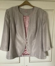 Jacques Vert Size 22 Grey/Pink