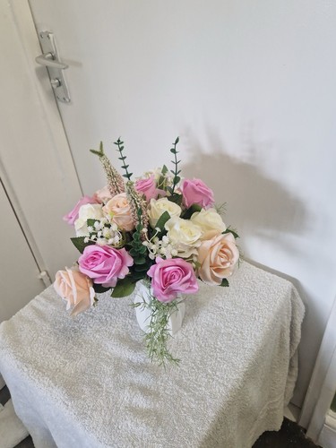Pink white and champagne - pink,,