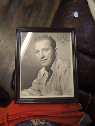 Autographed bing crosby - autographed,