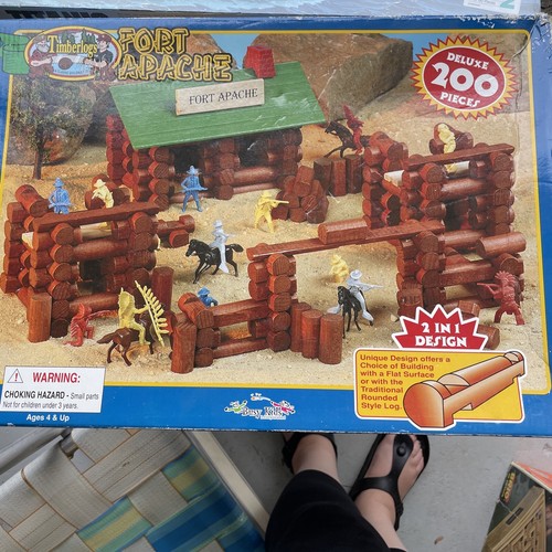 Vintage timberlogs fort apache - fort,