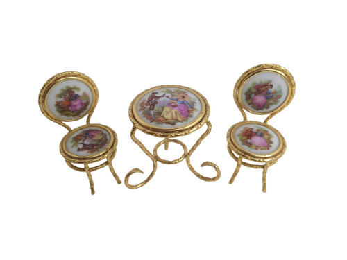Limoges france courting floral - courting,