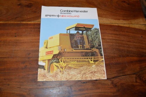 New holland 8060 combine - new,